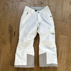 The North Face Kid’s White Ski/Snow Pants